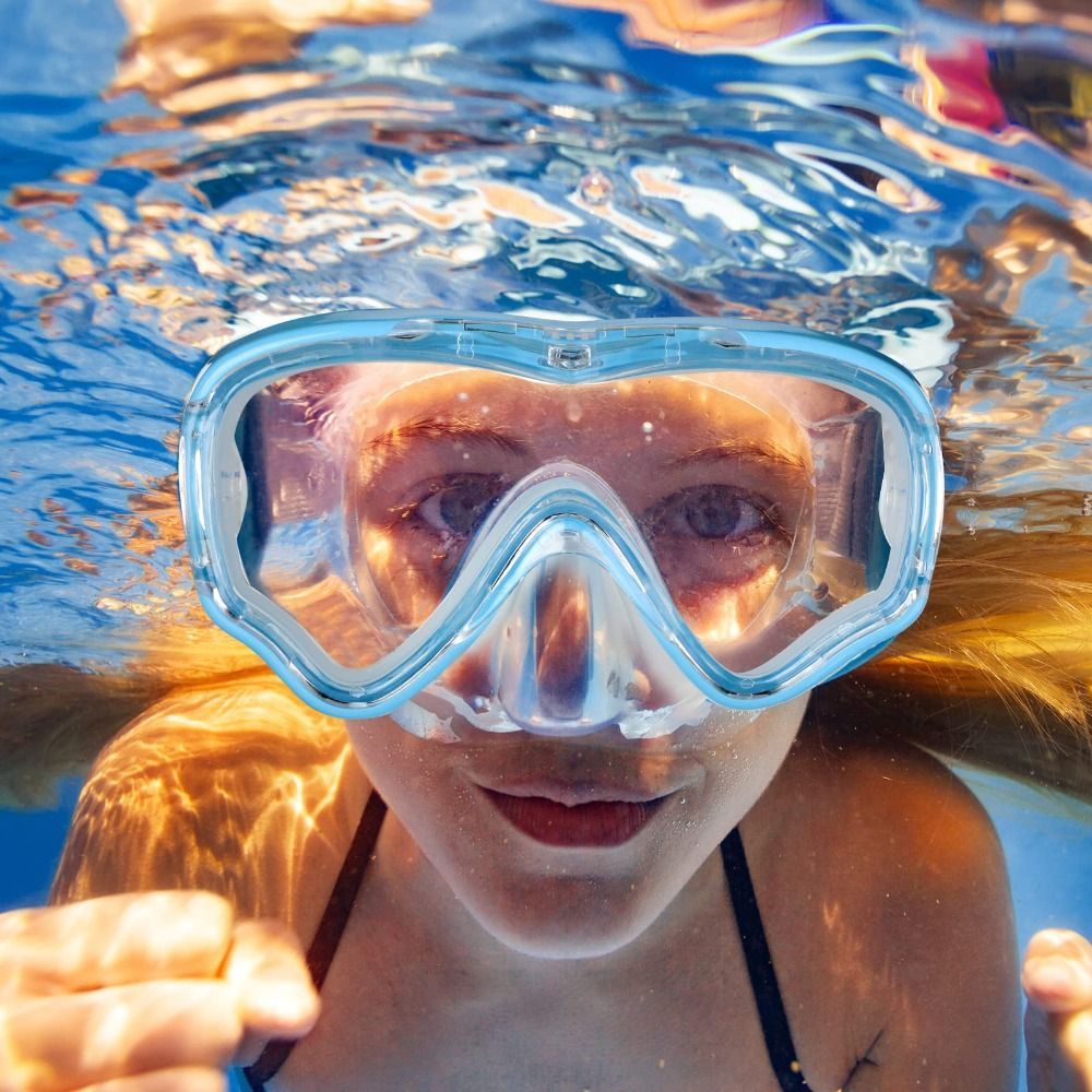 Anti Pollution Mask - للجنسين PC الزجاج الاطفال نظارات السباحة