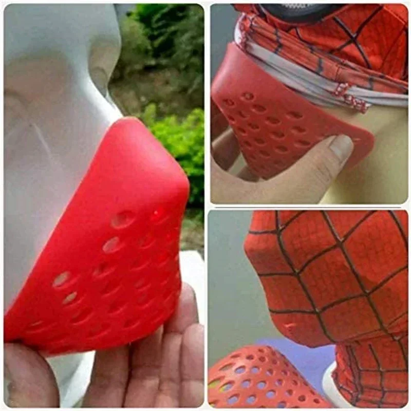 أنيمي العنكبوت الأسود قناع صغي - مراجعة Silicone Mask Bracket وسعره