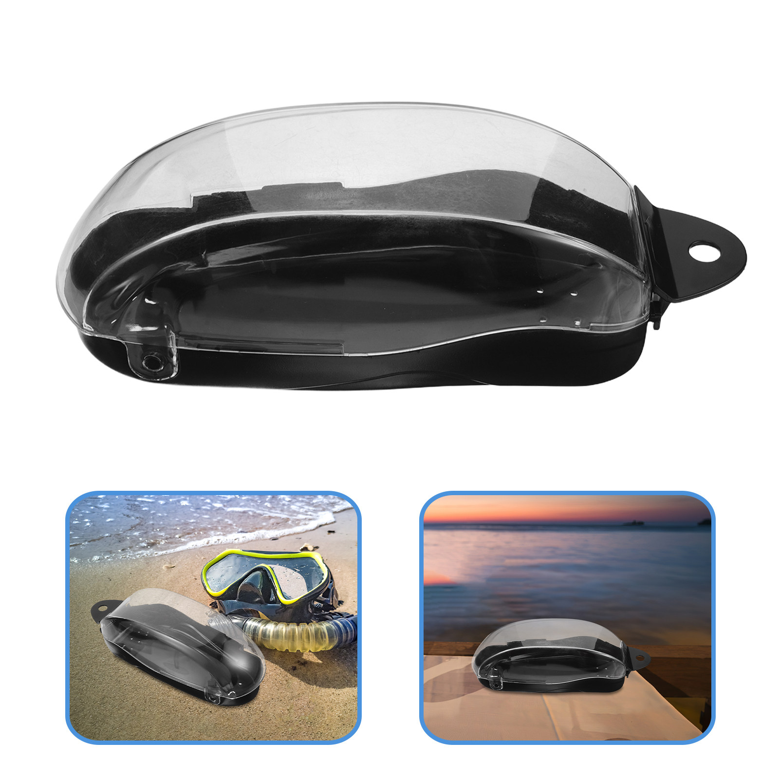 علبة قناع الغوص المحمولة، صندو - مراجعة Mask Case Hard Shell وسعره