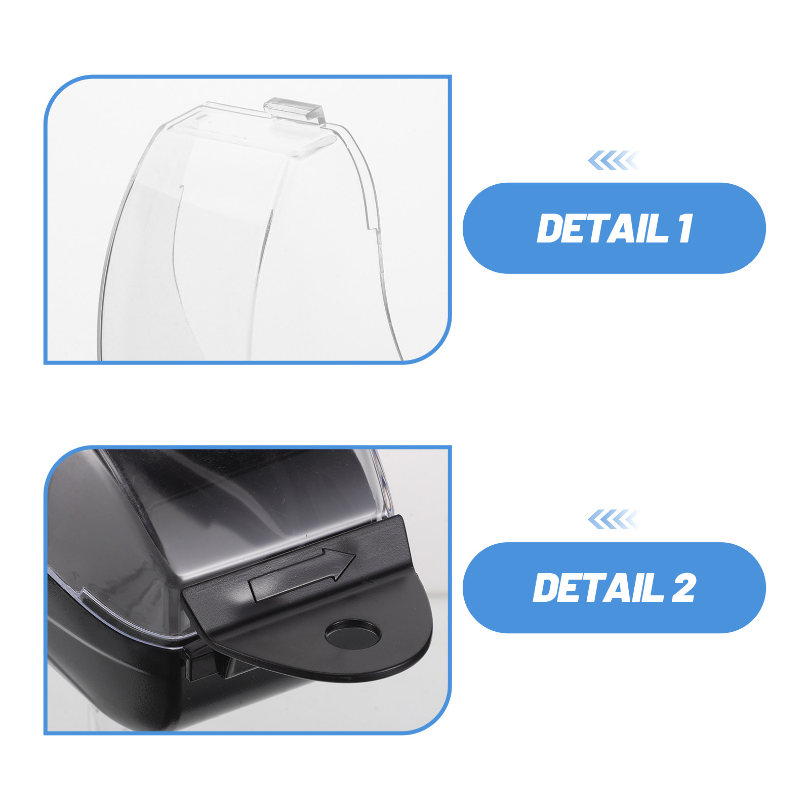 علبة نظارات السباحة بغطاء شفاف - مراجعة Mask Case Hard Shell وسعره