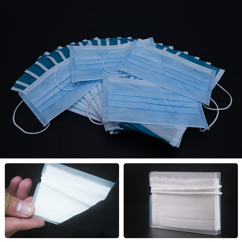 4 قطع من علب تخزين الأقنعة الص - مراجعة Face Mask Storage Box وسعره