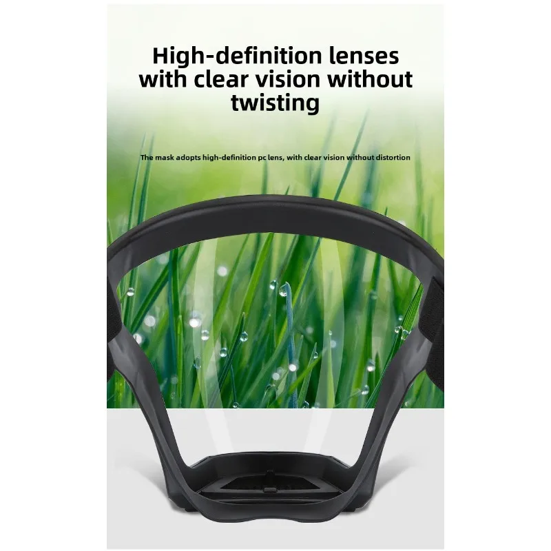 نظارات واقية للوجه بالكامل عال - مراجعة Anti Pollution Mask وسعره