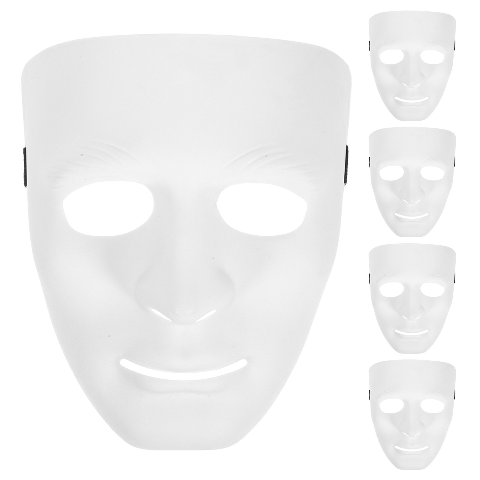 مجموعة من 5 أقنعة تنكرية كاملة - مراجعة Black Face Mask Pack وسعره