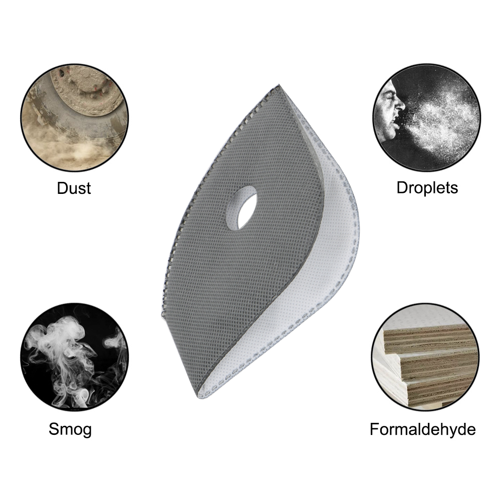 أقنعة مضادة للتلوث بالكربون ال - مراجعة Dust Mask Construction وسعره