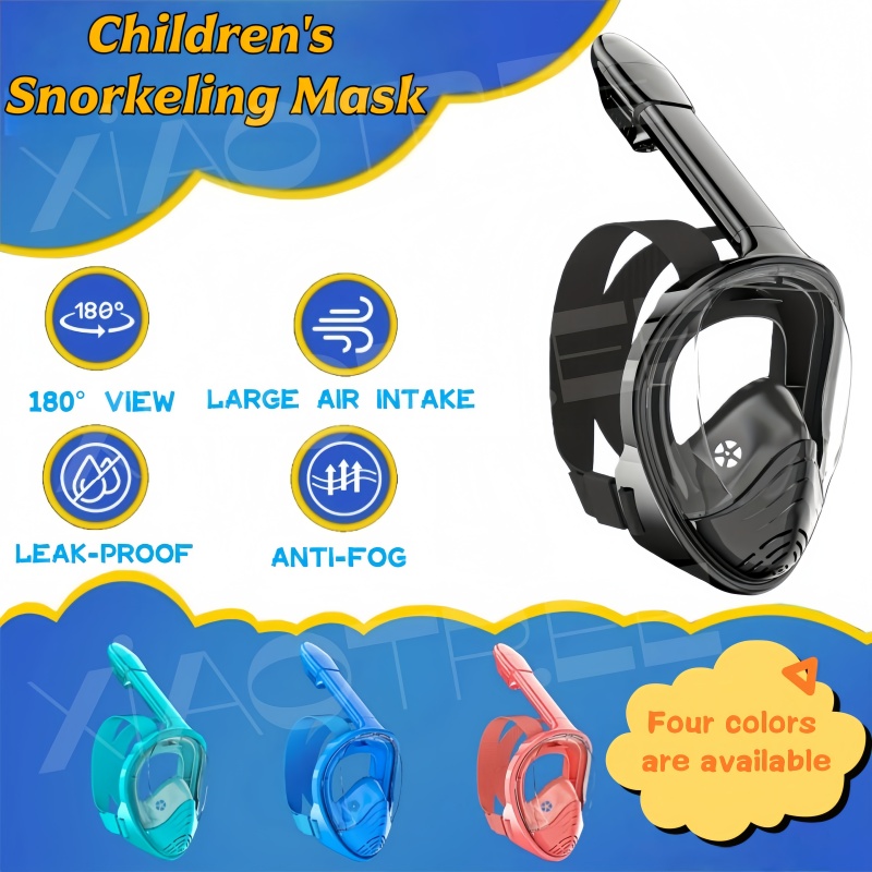 قناع غطس كامل الوجه للأطفال مض - مراجعة Anti Pollution Mask وسعره